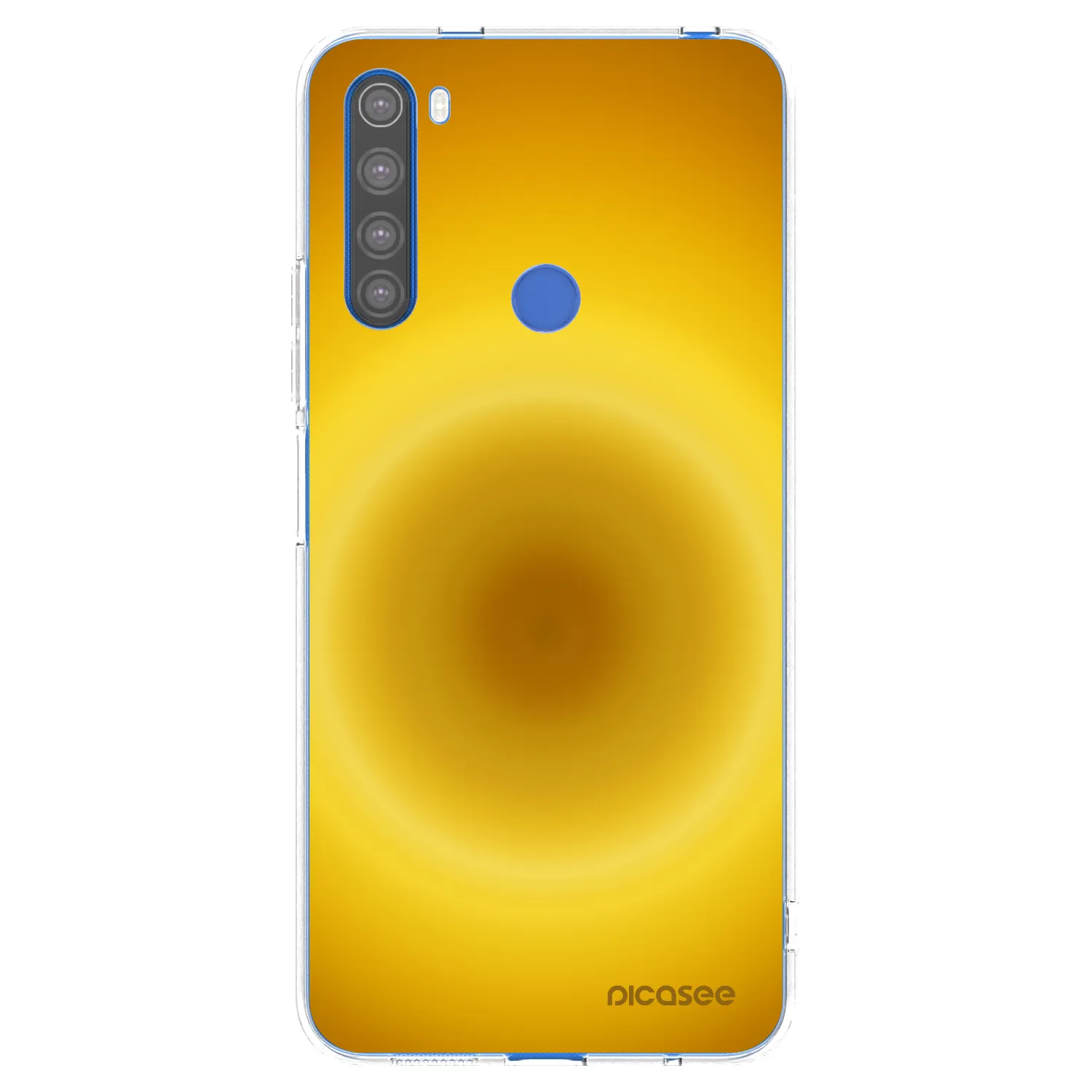 Picasee silikonski prozorni ovitek za Xiaomi Redmi Note 8T - Solar Pulse