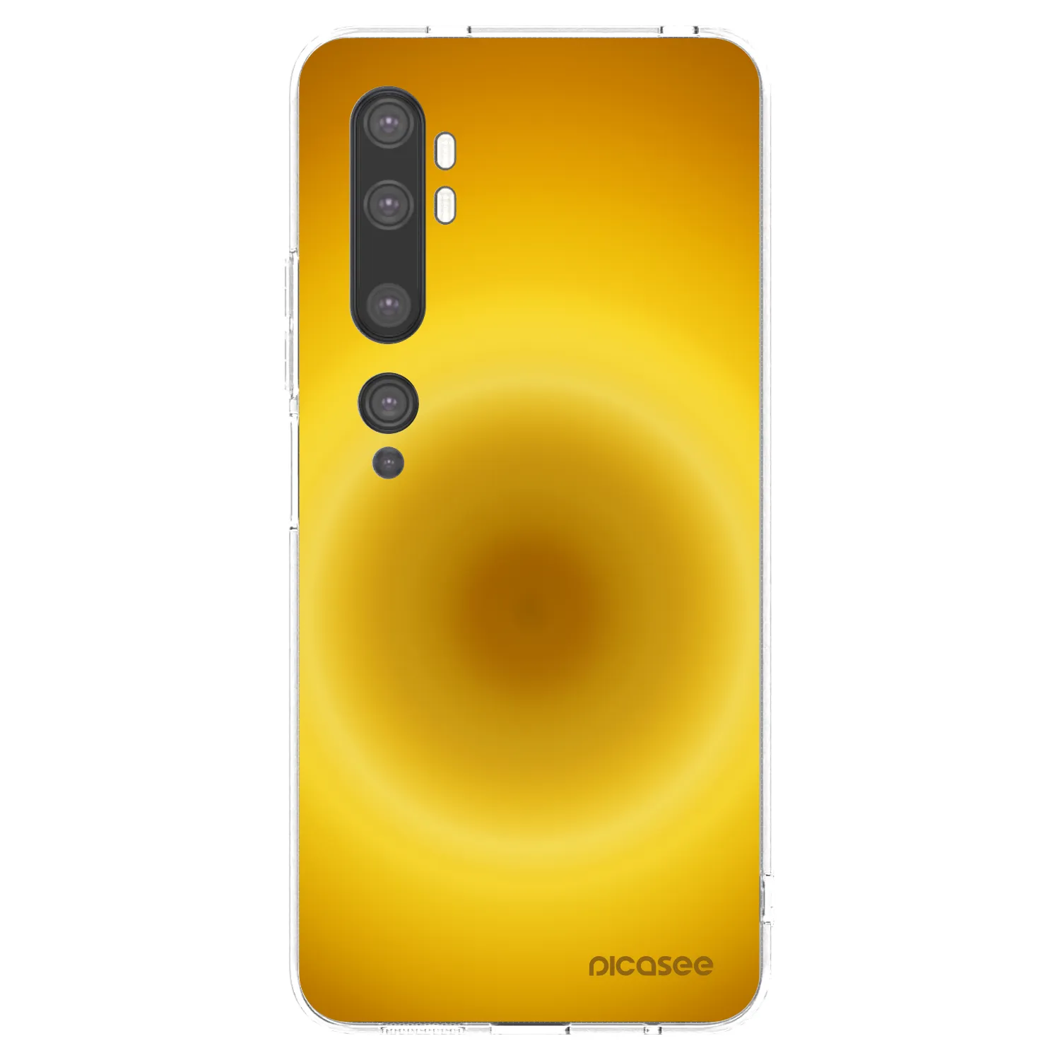 Picasee silikonski prozorni ovitek za Xiaomi Mi Note 10 (Pro) - Solar Pulse