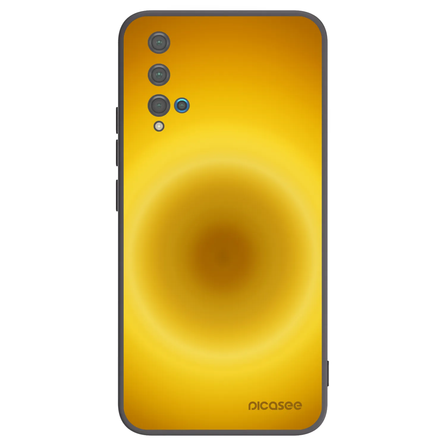 Picasee silikonski črni ovitek za Huawei Nova 5T - Solar Pulse