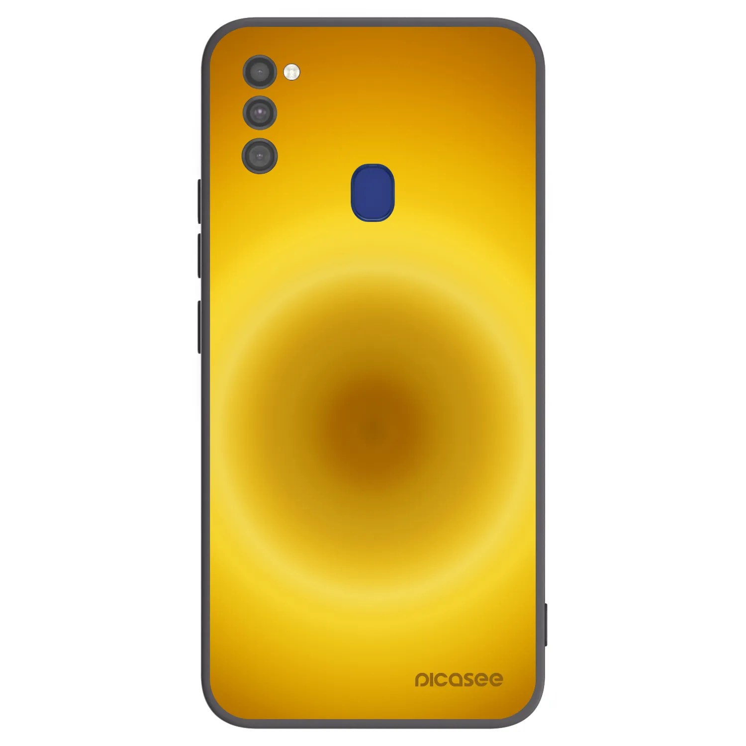 Picasee silikonski črni ovitek za Samsung Galaxy M21 M215F - Solar Pulse