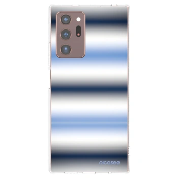 Picasee silikonski prozorni ovitek za Samsung Galaxy Note 20 Ultra - Static Lines