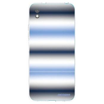 Picasee silikonski črni ovitek za Xiaomi Redmi 9A - Static Lines