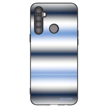 Picasee silikonski črni ovitek za Realme 6i - Static Lines