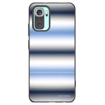 Picasee silikonski črni ovitek za Xiaomi Redmi Note 10 Pro - Static Lines