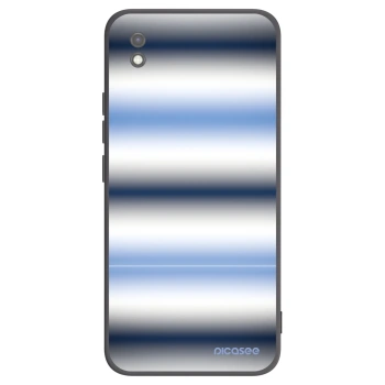 Picasee silikonski črni ovitek za Xiaomi Redmi 9AT - Static Lines
