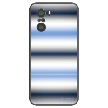 Picasee silikonski črni ovitek za Xiaomi Poco F3 - Static Lines