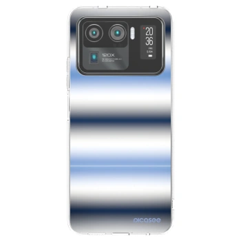 Picasee silikonski prozorni ovitek za Xiaomi Mi 11 Ultra - Static Lines