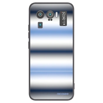 Picasee silikonski črni ovitek za Xiaomi Mi 11 Ultra - Static Lines