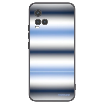Picasee silikonski črni ovitek za Vivo Y33s - Static Lines