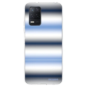 Picasee silikonski prozorni ovitek za Realme 8 5G - Static Lines