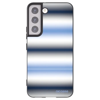 Picasee silikonski črni ovitek za Samsung Galaxy S22 5G - Static Lines