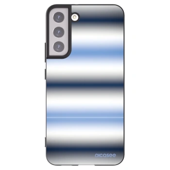 Picasee silikonski črni ovitek za Samsung Galaxy S22+ 5G - Static Lines