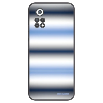 Picasee silikonski črni ovitek za Xiaomi Poco X4 Pro 5G - Static Lines