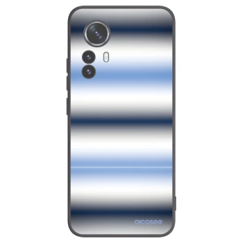Picasee silikonski črni ovitek za Xiaomi 12 Pro - Static Lines