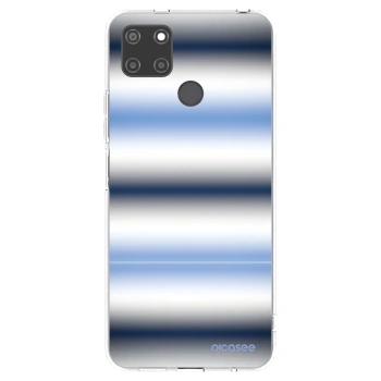 Picasee silikonski prozorni ovitek za Realme C21Y - Static Lines