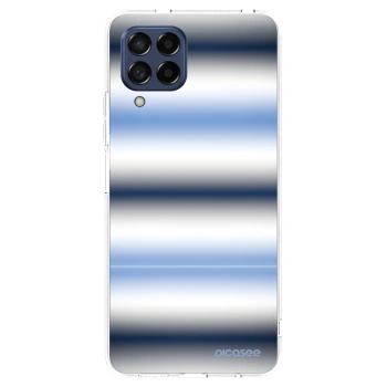 Picasee silikonski prozorni ovitek za Samsung Galaxy M53 5G - Static Lines