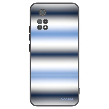 Picasee silikonski črni ovitek za Xiaomi Poco M4 Pro - Static Lines