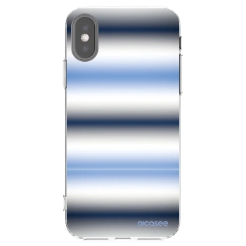 Picasee silikonski prozorni ovitek za Apple iPhone X/XS - Static Lines