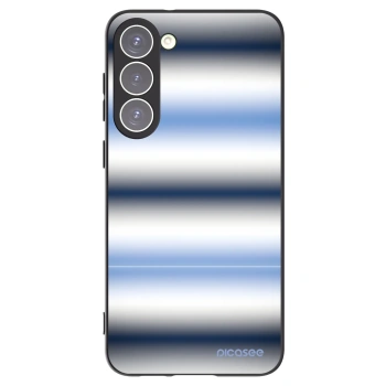 Picasee silikonski črni ovitek za Samsung Galaxy S23+ 5G - Static Lines