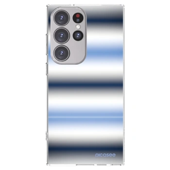 Picasee silikonski prozorni ovitek za Samsung Galaxy S23 Ultra 5G - Static Lines