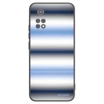 Picasee silikonski črni ovitek za Xiaomi Redmi Note 11S 5G - Static Lines