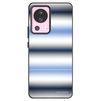 Picasee silikonski črni ovitek za Xiaomi 13 Lite - Static Lines