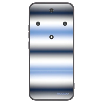 Picasee silikonski črni ovitek za Honor Magic5 Lite 5G - Static Lines
