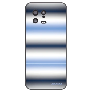 Picasee silikonski črni ovitek za Xiaomi 13 - Static Lines