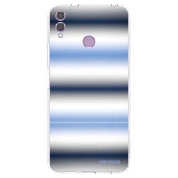 Picasee silikonski prozorni ovitek za Honor 8X - Static Lines