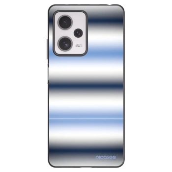 Picasee silikonski črni ovitek za Xiaomi Redmi Note 12 Pro+ 5G - Static Lines