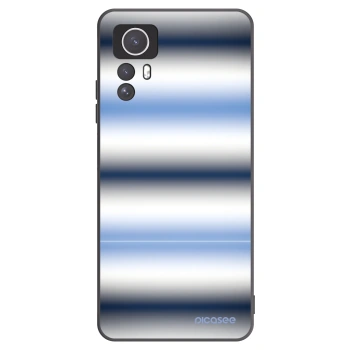 Picasee silikonski črni ovitek za Xiaomi Redmi Note 12S - Static Lines