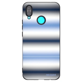 Picasee silikonski črni ovitek za Huawei Nova 3 - Static Lines