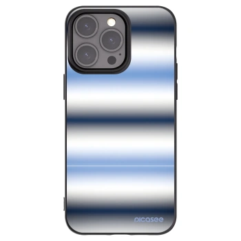 Picasee silikonski črni ovitek za Apple iPhone 15 Pro Max - Static Lines