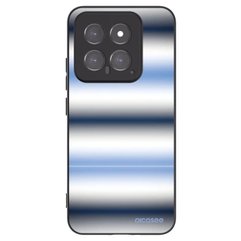 Picasee silikonski črni ovitek za Xiaomi 14 - Static Lines