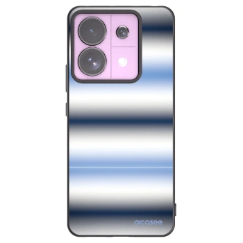 Picasee silikonski črni ovitek za Xiaomi Redmi Note 13 Pro 5G - Static Lines