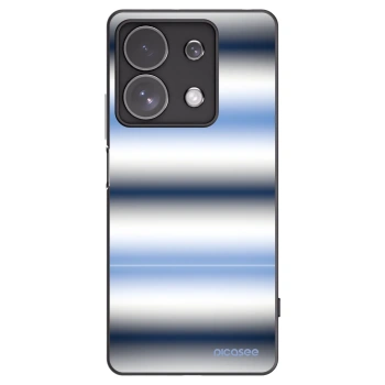 Picasee silikonski črni ovitek za Xiaomi Redmi Note 13 Pro 4G - Static Lines