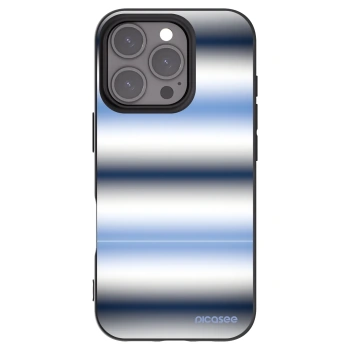 Picasee silikonski črni ovitek za Apple iPhone 16 Pro - Static Lines