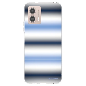 Picasee silikonski prozorni ovitek za Motorola Moto G53 5G - Static Lines