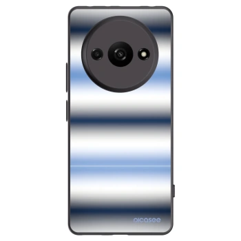 Picasee silikonski črni ovitek za Xiaomi Redmi A3 - Static Lines