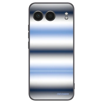 Picasee silikonski črni ovitek za OnePlus Nord 4 - Static Lines