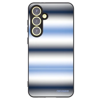 Picasee silikonski črni ovitek za Samsung Galaxy S24 FE S721B - Static Lines