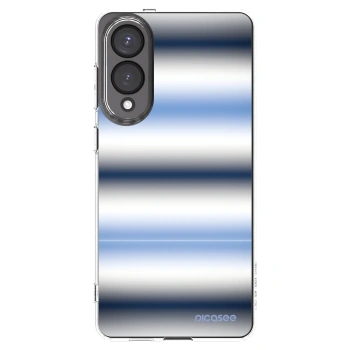 Picasee silikonski prozorni ovitek za Samsung Galaxy S25 Edge 5G - Static Lines