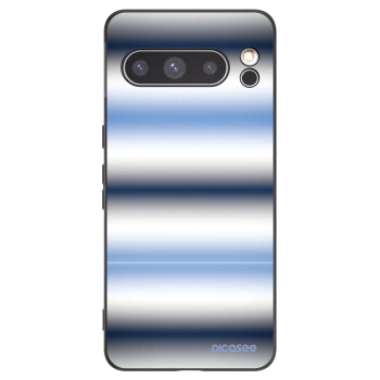 Picasee silikonski črni ovitek za Google Pixel 8 Pro - Static Lines