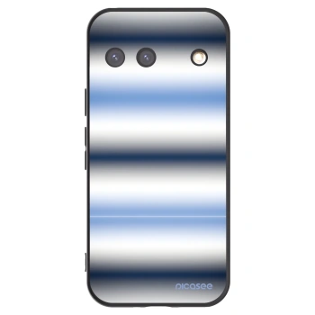 Picasee silikonski črni ovitek za Google Pixel 9 - Static Lines