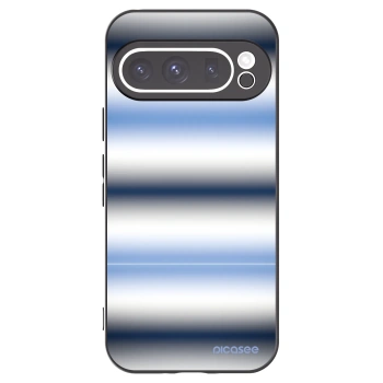 Picasee silikonski črni ovitek za Google Pixel 9 Pro - Static Lines