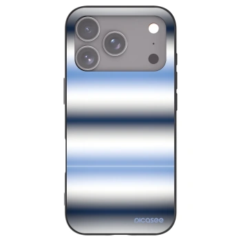 Picasee silikonski črni ovitek za Apple iPhone 17 Pro - Static Lines