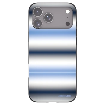 Picasee silikonski črni ovitek za Apple iPhone 17 Pro Max - Static Lines