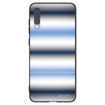 Picasee silikonski črni ovitek za Samsung Galaxy A70 A705F - Static Lines