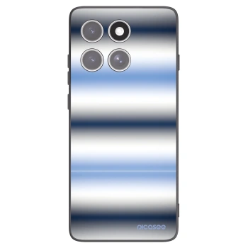 Picasee silikonski črni ovitek za Motorola Edge 60 Pro - Static Lines