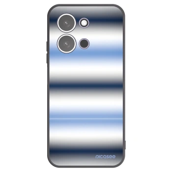 Picasee silikonski črni ovitek za Xiaomi Redmi 15C 5G - Static Lines